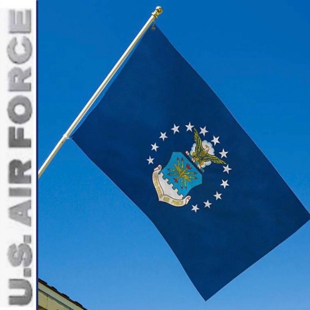 ✈️ 🇺🇸 3’X5’ Grommet Nylon US Air Force Flag